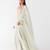 Light-green embroidered chiffon anarkali