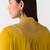 Mustard embroidered chiffon co ord set