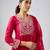 Pink embroidered chanderi silk kurta set
