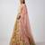 Multicolor embroidered organza anarkali