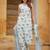 Women's Rayon Viscose Straight Embroidered Kurta, pant & dupatta