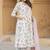  Women's Cotton Blend Floral Straight Printed Kurta Pant With Dupatta | kurta sets for woman