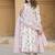  Women's Cotton Blend Floral Straight Printed Kurta Pant With Dupatta | kurta sets for woman