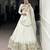 white Pure Rayon Embossed Mirror & Gota Patti Lace work Chaniya Choli