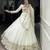 white Pure Rayon Embossed Mirror & Gota Patti Lace work Chaniya Choli