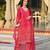  Women's silk Blend Floral Straight Printed Kurta Pant With Dupatta | kurta sets for woman
