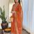 Rustic elegance in burnt orange