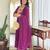 Women beautiful georgette fabric angrakha kurta, pant and dupatta set