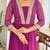 Women beautiful georgette fabric angrakha kurta, pant and dupatta set