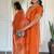 Beautiful women's thread work viscose fabric straight kurta, pant and dupatta set