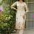 Women's beautiful viscose assam silk embroidered straight kurta with pant and dupatta set