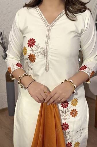 Designer ethnic set kurta, pant set for women for casual and festive wear