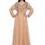 Designer Golden Stitched Kaftan with Intricate Bead & Sequin Handwork Embroidery 