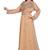Designer Golden Stitched Kaftan with Intricate Bead & Sequin Handwork Embroidery 