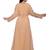 Designer Golden Stitched Kaftan with Intricate Bead & Sequin Handwork Embroidery 