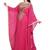 Glamorous Pink Designer Stitched Kaftan with Stone & Sequin Handwork Embroidered 