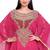 Glamorous Pink Designer Stitched Kaftan with Stone & Sequin Handwork Embroidered 