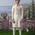 White embroidered chanderi silk kurta pajama