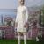 White embroidered chanderi silk sherwani