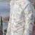 White embroidered chanderi silk bandhgala suit