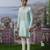 Blue embroidered chanderi silk kurta pajama