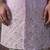 Purple embroidered chanderi silk kurta pajama