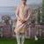 Pink embroidered chanderi silk kurta pajama