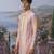 Pink embroidered chanderi silk kurta pajama