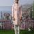 Pink embroidered chanderi silk kurta pajama