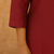 Woven maroon kurta