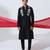 Black woven cotton kurta pajama