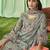Stylee lifestyle olive lawn cotton embroidered dress material