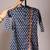 Navratri blue cotton kurta set for boys