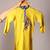 Navratri yellow rayon kurta set for boys