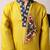 Navratri yellow rayon kurta set for boys