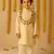 Navrartri cream rayon kurta set for boys