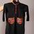 Navratri black rayon kurta set for boys