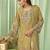 Stylee lifestyle yellow lawn cotton embroidered dress material