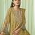 Stylee lifestyle yellow lawn cotton embroidered dress material