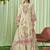 Stylee lifestyle cream lawn cotton embroidered dress material