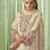 Stylee lifestyle cream lawn cotton embroidered dress material
