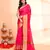 pink cotton saree with running blouse