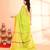 light green cotton saree with running blouse