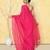 magenta pink cotton saree with running blouse