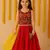 Navratri pink ghagra choli for girls