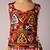 Navratri red rayon lehenga set for girls