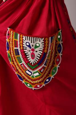 Navratri pink ghagra choli for girls 4