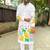 Pichwai multi cow handpaint kurta