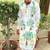 Pichwai ele and peacock handpaint kurta