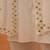 Golden mirror work kurta with stole